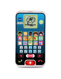Teléfono de Aprendizaje VTech Call & Chat para Niños, Negro