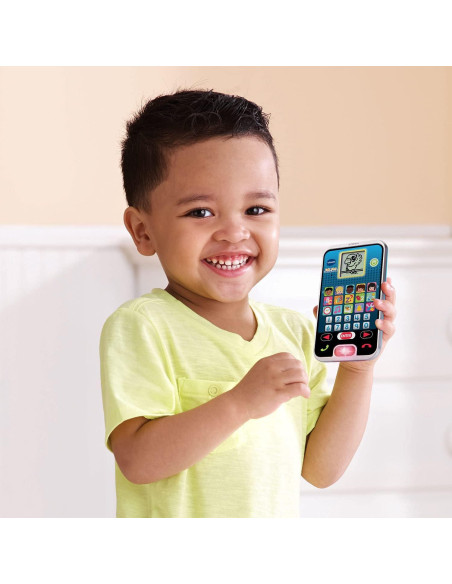 Teléfono de Aprendizaje VTech Call & Chat para Niños, Negro