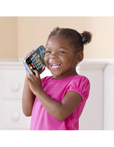 Teléfono de Aprendizaje VTech Call & Chat para Niños, Negro