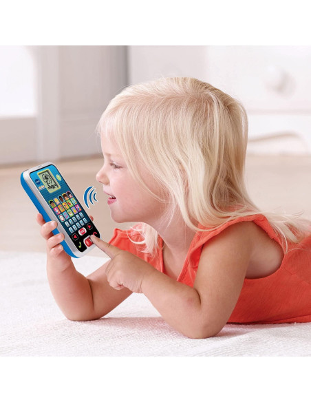 Teléfono de Aprendizaje VTech Call & Chat para Niños, Negro