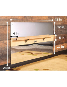 Espejo de Coordinación Infantil Jonti-Craft 0619JC 69.85x121.92cm 2