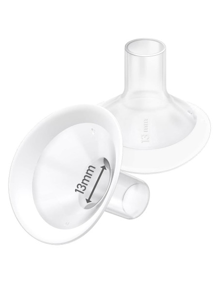 2 Piezas Flancos Suaves 13mm IVARONAL para Extractor de Leche