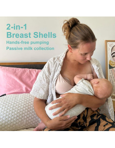 Colector de Leche de Silicona Kencpet 90ml Portátil y Discreto 2