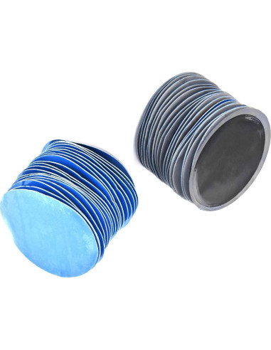 80 Parches Redondos de Goma Klanata para Neumáticos 5.7 cm