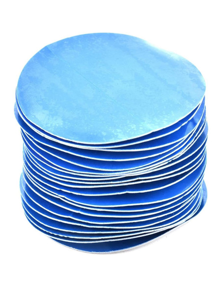 80 Parches Redondos de Goma Klanata para Neumáticos 5.7 cm