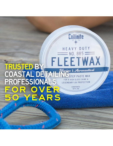 Cera Dura para Flotas Collinite 885 + Toalla 354 ml