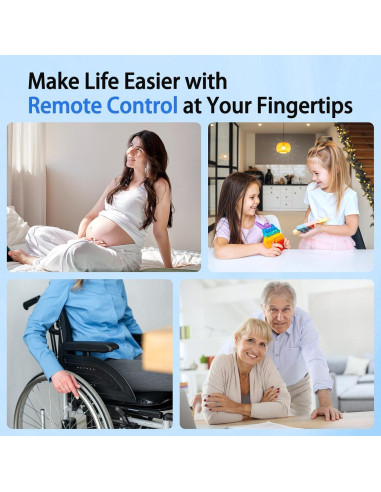 Enchufe de Control Remoto GREENCYCLE 15A 1500W Temporizador