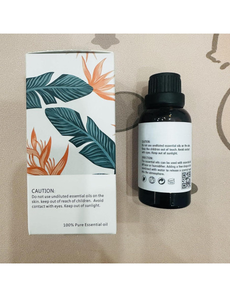 Aceite Esencial de Sándalo 30ml 100% Puro Orgánico para Difusor