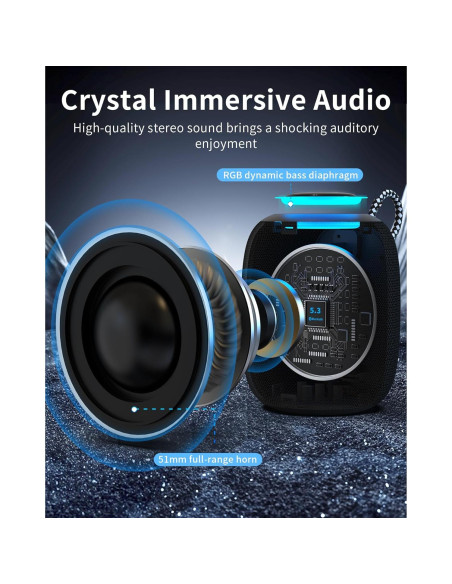 Altavoz Bluetooth Oraolo BS01 Portátil Impermeable 15W 30H