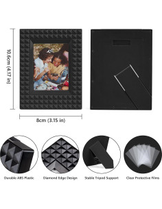 Set de 6 Marcos de Fotos Mini 2x3 HIYQIN para Instax 2