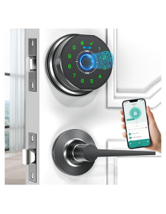 Cerradura Inteligente Biométrica Darawf K10 con Control APP