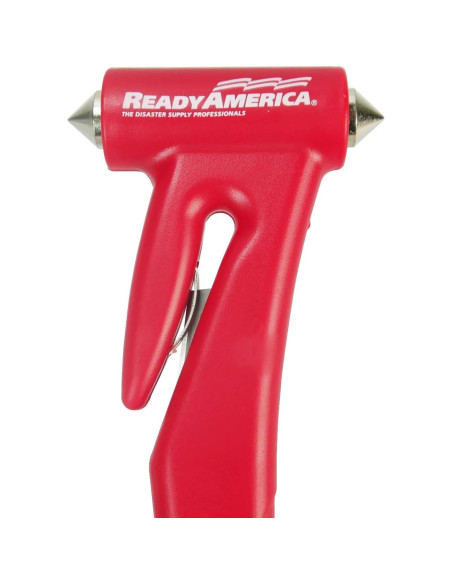 Martillo de Emergencia y Cortador de Cinturón Ready America 75403