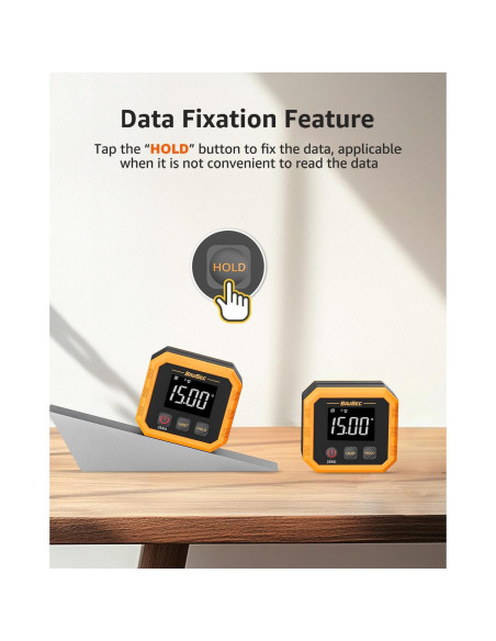 Buscador de Ángulo Digital Recargable SAVSEC, Precisión +/-0.1