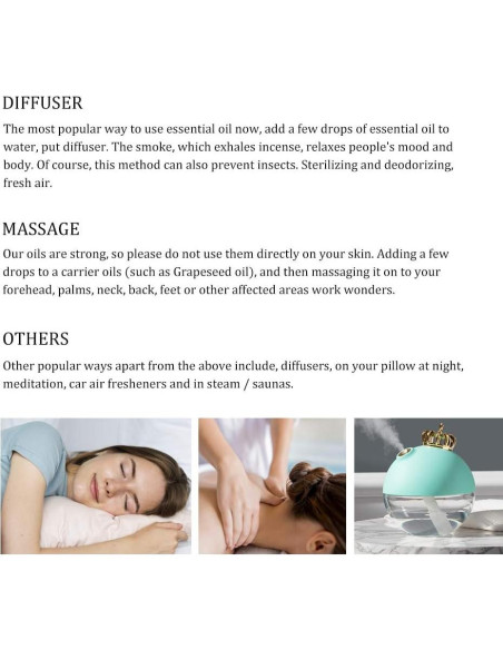 Aceite Esencial de Sándalo 30ml 100% Puro Orgánico para Difusor