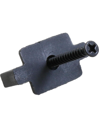 Clips de Sujetador Oculto Heyous 30PCS Nylon Metal Negro