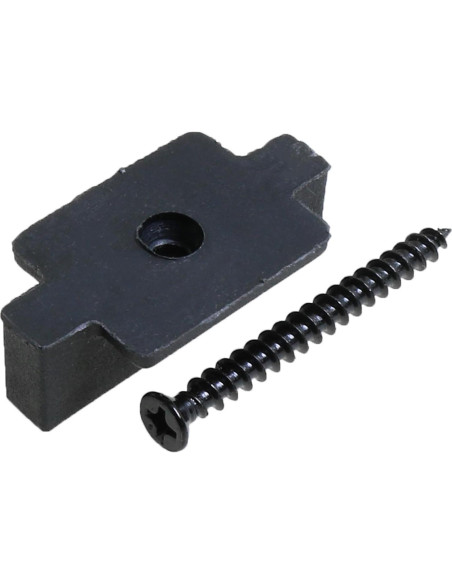 Clips de Sujetador Oculto Heyous 30PCS Nylon Metal Negro