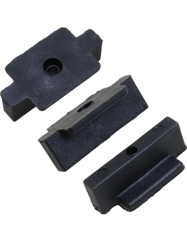 Clips de Sujetador Oculto Heyous 30PCS Nylon Metal Negro