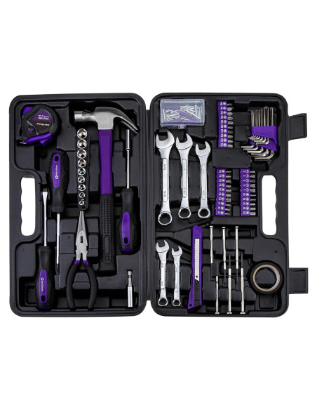 Juego de Herramientas Cartman 148 Piezas para Hogar y Auto