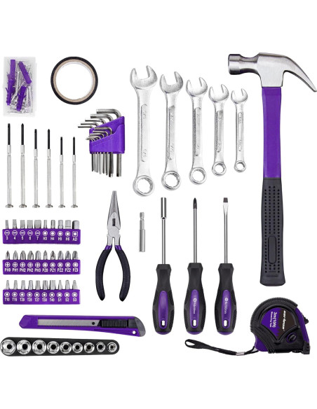 Juego de Herramientas Cartman 148 Piezas para Hogar y Auto