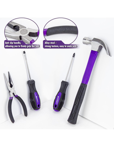 Juego de Herramientas Cartman 148 Piezas para Hogar y Auto