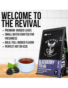 Té de Mora Revival Tea Company - Hoja Suelta 170 Gr 2