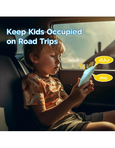 Tarjetas de Flash Bilingües KILOGOGRAPH Inglés Árabe 510 Palabras