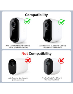 Cable de Carga 9m para Cámara Arlo Essential 2da Generación - 2 Pack 2