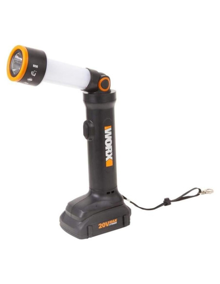 Linterna LED Multifuncional Worx WX027L 20V 450 Lúmenes