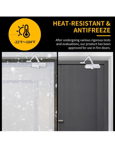 Cerradura Automática Ajustable Augenweide Blanca 0-45kg