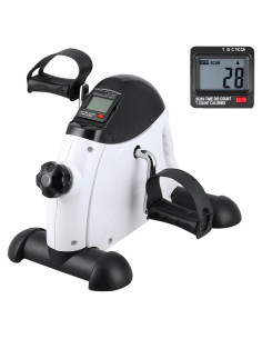 Mini Bicicleta de Ejercicio Uten Bajo Escritorio LCD 4.37kg