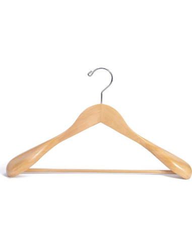 Perchas de abrigo de madera Nature Smile - 6 unidades 40.64 cm