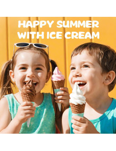 Accesorio para Hacer Helados FOKIEE para Batidoras KitchenAid 2L 2