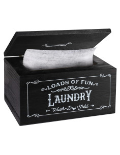 Dispensador de Hojas de Secadora MINCORD de Madera Rústica