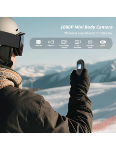 Cámara de Acción Deportiva 1080P Genérico con Clip Magnético 2