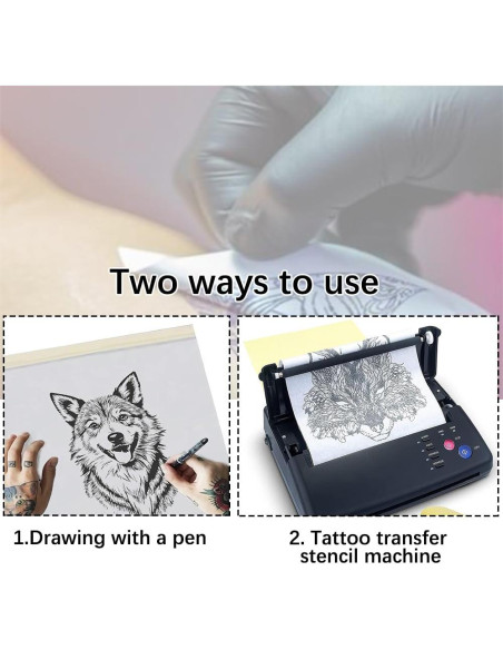 Kit de Práctica de Tatuaje Gakonp 20 Piezas 3mm Piel Falsa