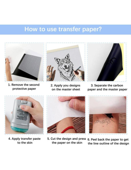 Kit de Práctica de Tatuaje Gakonp 20 Piezas 3mm Piel Falsa