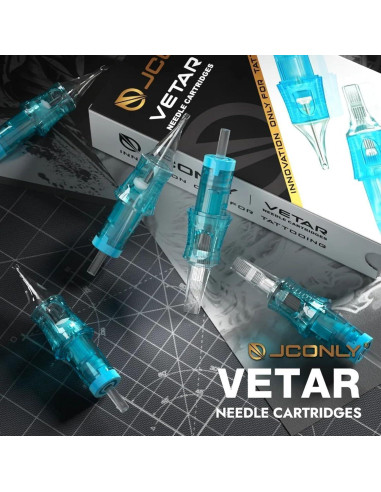 Agujas de Tatuaje JCONLY 1003RLL Cartucho 20 Piezas 0.30mm