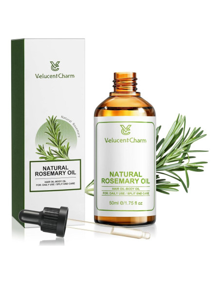 Aceite Orgánico de Romero VelucentCharm 51.2 ml Crecimiento Capilar Aceite Orgánico de Romero VelucentCharm 51.2 ml Crecimiento Capilar