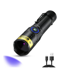 Linterna UV 365nm DARKBEAM Recargable USB-C Impermeable