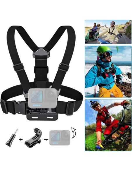 Accesorios de cámara de acción 20 en 1 TANSUO para GoPro