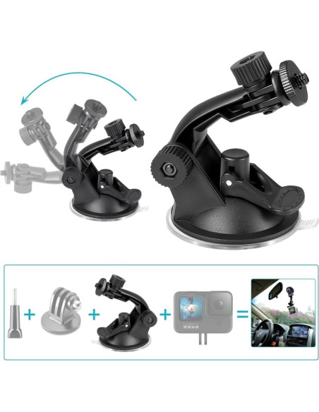 Accesorios de cámara de acción 20 en 1 TANSUO para GoPro