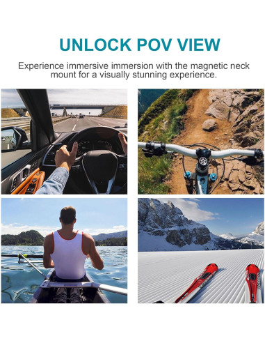 Soporte de Pecho Magnético RGBTEK para Cámara de Acción