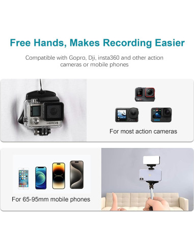 Soporte de Pecho Magnético RGBTEK para Cámara de Acción