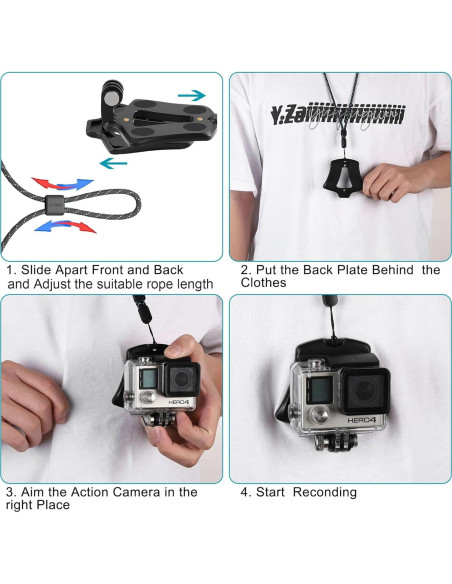 Soporte de Pecho Magnético RGBTEK para Cámara de Acción