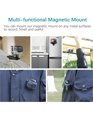 Soporte de Pecho Magnético RGBTEK para Cámara de Acción