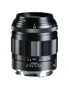 Lente Voigtlander Apo-Skopar 90mm f/2.8 para Leica M, Negro