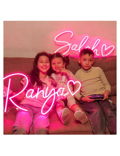 Letrero de Neón Personalizado LED Raniya 76.2x18.3 cm