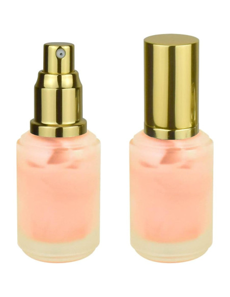 Bomba de Base Ajustable WATAWA para Maquillaje Doble - Dorado