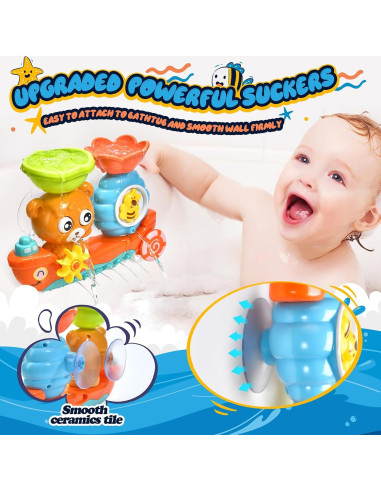 Juguetes de baño educativos GOODLOGO para bebés 1-3 años