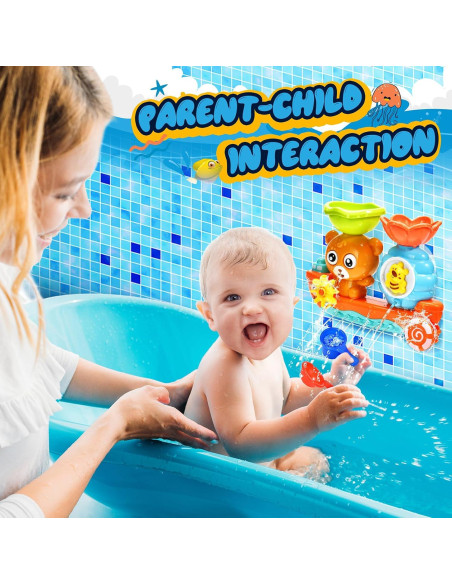 Juguetes de baño educativos GOODLOGO para bebés 1-3 años